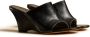 KHAITE The Marion 75mm leather sandals Black - Thumbnail 2