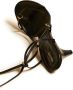 KHAITE The Marion 75mm leather sandals Black - Thumbnail 3