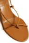 KHAITE The Marion wraparound 75mm sandals Brown - Thumbnail 3