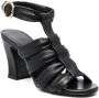 KHAITE The Perth 85mm sandals Black - Thumbnail 2