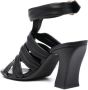 KHAITE The Perth 85mm sandals Black - Thumbnail 3