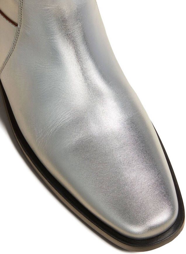 KHAITE The Wooster Riding boots Silver