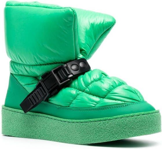 Khrisjoy ankle padded-design ski boots Green