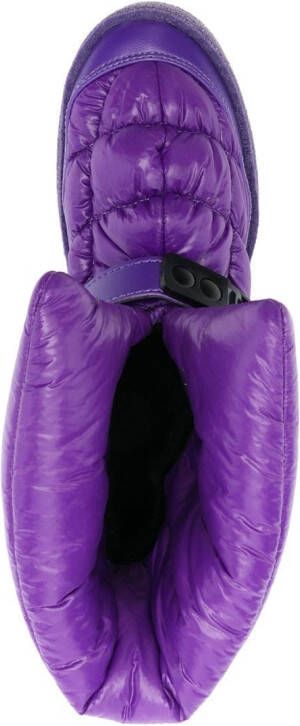 Khrisjoy ankle padded-design ski boots Purple