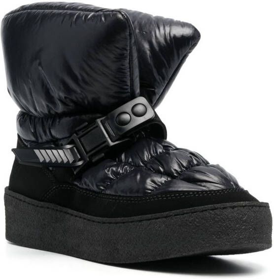 Khrisjoy padded buckle-fastening boots Black