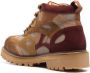 KidSuper panelled-design leather boots Brown - Thumbnail 3