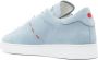 Kiton decorative-stitching suede sneakers Blue - Thumbnail 3