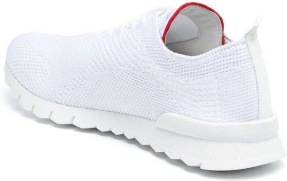 Kiton Fit knitted sneakers White