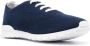 Kiton logo-embroidered knitted sneakers Blue - Thumbnail 2