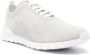 Kiton logo-embroidered knitted sneakers Grey - Thumbnail 2