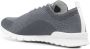 Kiton logo-embroidered knitted sneakers Grey - Thumbnail 3