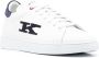 Kiton logo-embroidered low-top sneakers White - Thumbnail 2