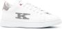 Kiton logo-lettering lace-up sneakers White - Thumbnail 2