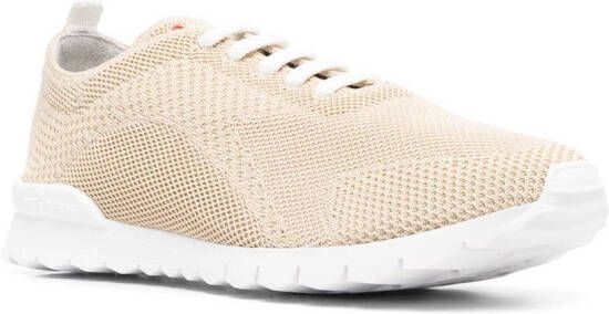 Kiton low-top knit sneakers Neutrals