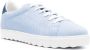Kiton low-top perforated sneakers Blue - Thumbnail 2