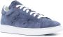 Kiton low-top suede sneakers Blue - Thumbnail 2