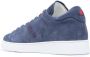Kiton low-top suede sneakers Blue - Thumbnail 3