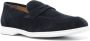 Kiton penny slot suede loafers Blue - Thumbnail 2