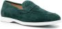 Kiton penny slot suede loafers Green - Thumbnail 2