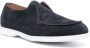 Kiton slip-on suede loafers Blue - Thumbnail 2