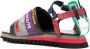 Kolor patchwork buckled sandals Purple - Thumbnail 3