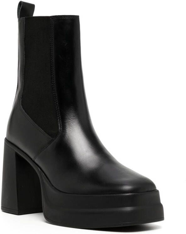 Kurt Geiger London block-heeled chelsea boots Black