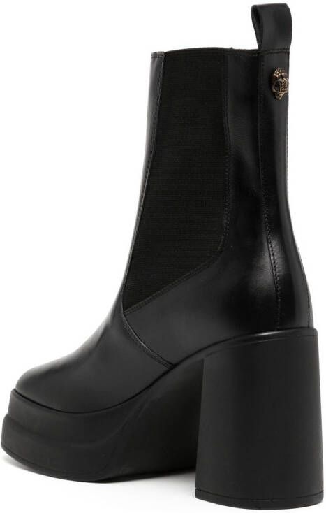 Kurt Geiger London block-heeled chelsea boots Black