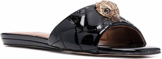 Kurt Geiger London crystal-embellished sandals Black