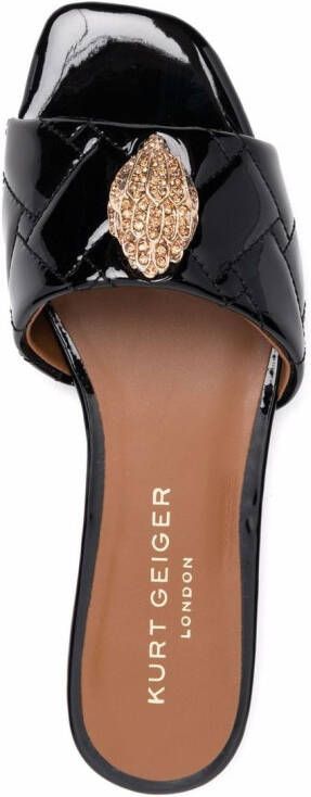 Kurt Geiger London crystal-embellished sandals Black