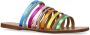 Kurt Geiger London Daisy Rainbow flat sandals Blue - Thumbnail 2