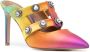 Kurt Geiger London gem-embellished pointed leather pumps Multicolour - Thumbnail 2