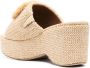 Kurt Geiger London Kensington 80mm wedge mules Neutrals - Thumbnail 3