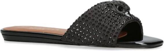 Kurt Geiger London Kensington crystal-embellished sandals Black