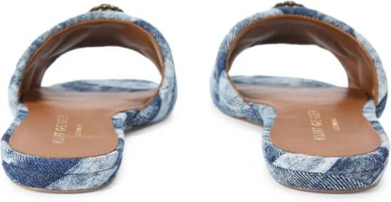 Kurt Geiger London Kensington denim sandals Blue