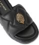 Kurt Geiger London Kensington Puff leather flatform sandals Black - Thumbnail 4