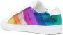 Kurt Geiger London Lane rainbow-stripe low-top sneakers White - Thumbnail 3