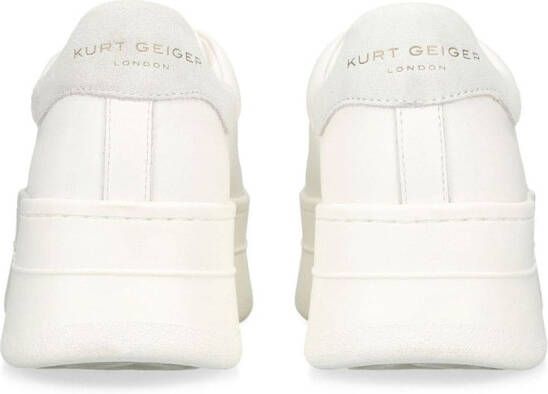 Kurt Geiger London Laney Pumped low-top platform sneakers White