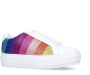 Kurt Geiger London Laney rainbow stripe low-top sneakers White - Thumbnail 2