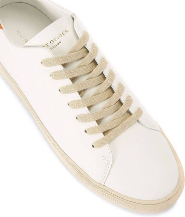 Kurt Geiger London Lennon leather sneakers White