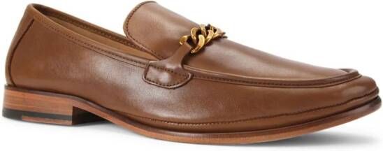 Kurt Geiger London Luca leather loafers Brown