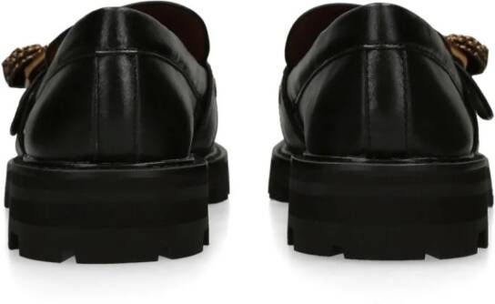 Kurt Geiger London Mayfair leather loafers Black