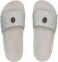 Kurt Geiger London Meena Eagle open-toe slides White - Thumbnail 4