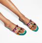 Kurt Geiger London Octavia crystal-embellished leather sandals Multicolour - Thumbnail 5