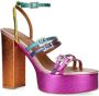 Kurt Geiger London Pierra 125mm platform sandals Pink - Thumbnail 2