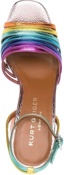 Kurt Geiger London Pierra 125mm platform sandals Pink