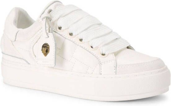 Kurt Geiger London Southbank Tag leather sneakers White