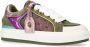 Kurt Geiger London Southbank Tag panelled leather sneakers Green - Thumbnail 2