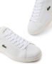 Lacoste Carnaby Piqué mesh sneakers White - Thumbnail 4