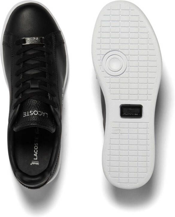 Lacoste Carnaby Pro leather lace-up sneakers Black