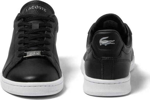 Lacoste Carnaby Pro leather lace-up sneakers Black